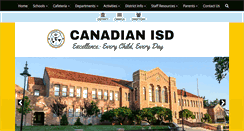 Desktop Screenshot of canadianisd.net